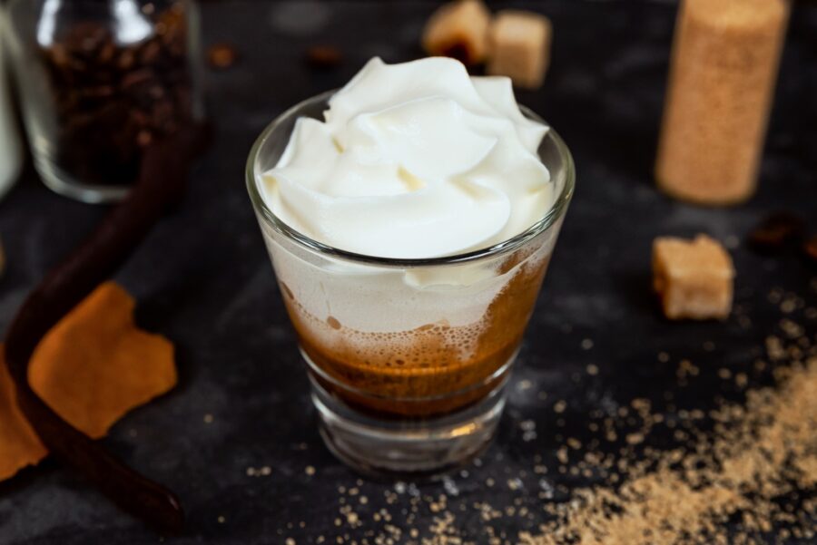 Espresso con panna